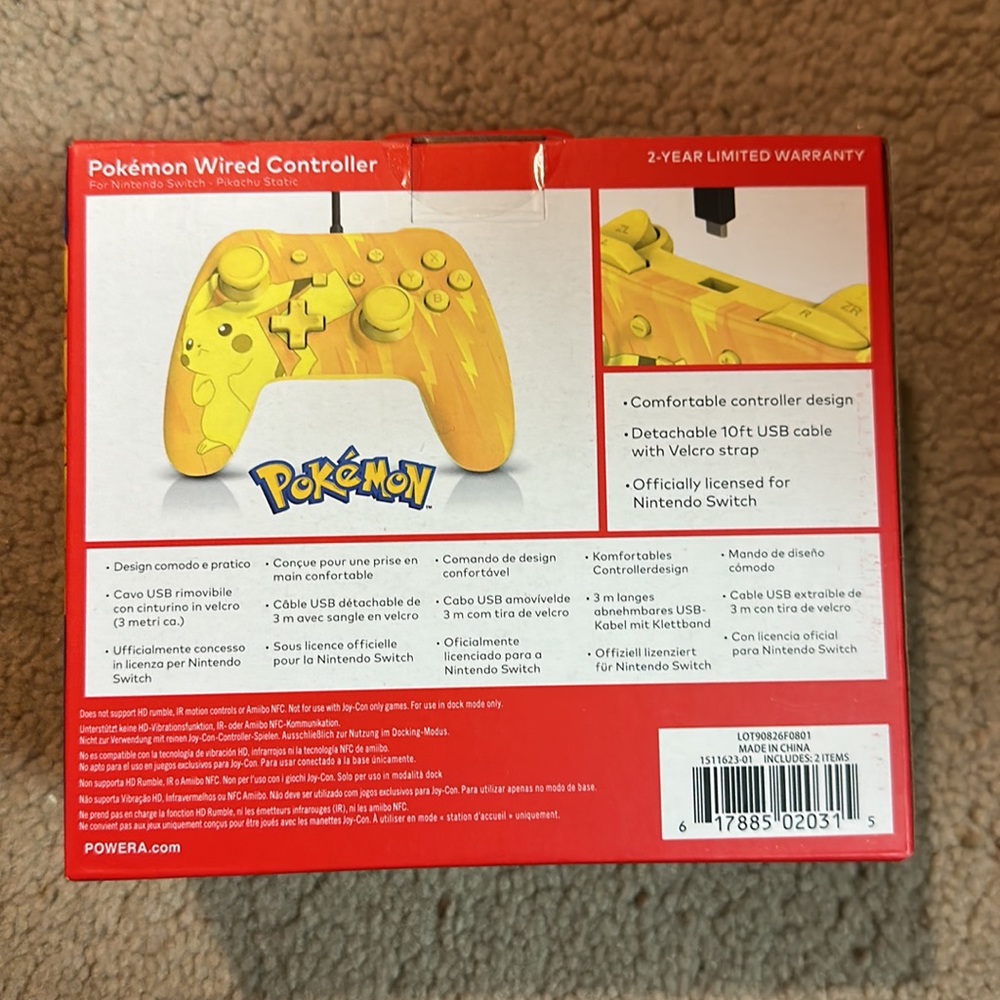 Nintendo Switch Wired Controller - Picture 2 of 2